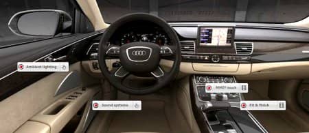 Audi A8 Experience ��� iPad