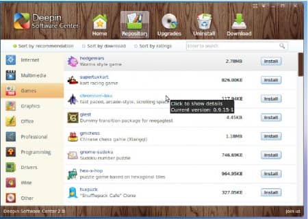 Linux Deepin: ����������