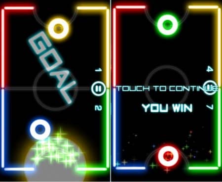 Glow Hockey � �������� ���������� ��������