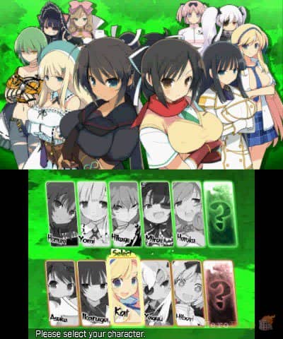 ����� Senran Kagura Burst (3DS)