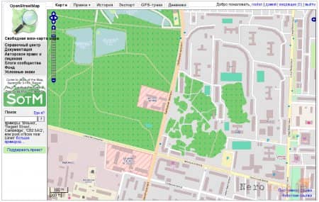 ��������� OpenStreetMap