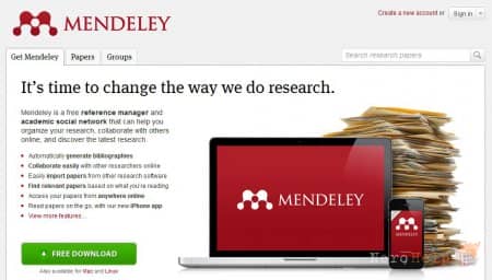���������� ����������� Mendeley: ���������� ���� ������ ����������
