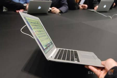 ���������� ������������ Macbook Air - �� ��������