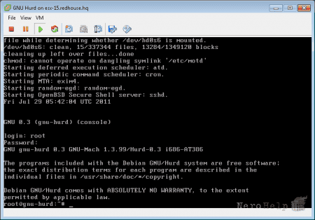 ������ GNU Hurd: �������� ��������� ����