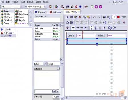 Ultimate++: TheIDE