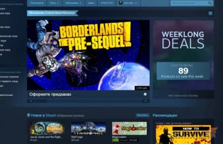 Steam �������� ���������� ����