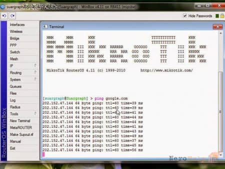 ����� MikroTik: ��������� ���� ��� ������� �����