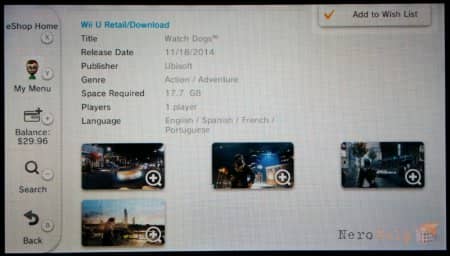 ����������� Wii U-������ Watch Dogs: ������, ���� ������, ��������