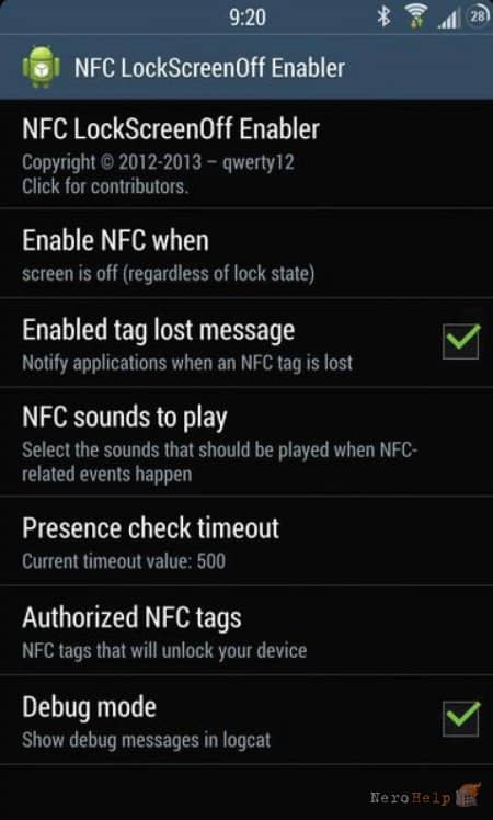 ������������� NFC-����� �� ��������