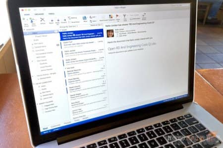 �������� Windows Outlook, ������� ��� � Mac