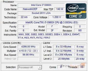Обзор процессора Core i7 5960X Обзор процессора Core i7 5960X