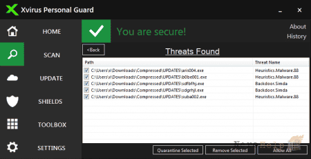 Xvirus Personal Guard