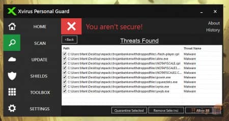 Xvirus Personal Guard