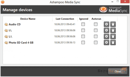 Ashampoo Media Sync