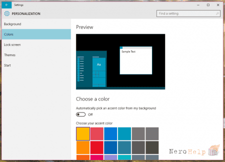 ��������� ������ ��������� Windows 10: �����