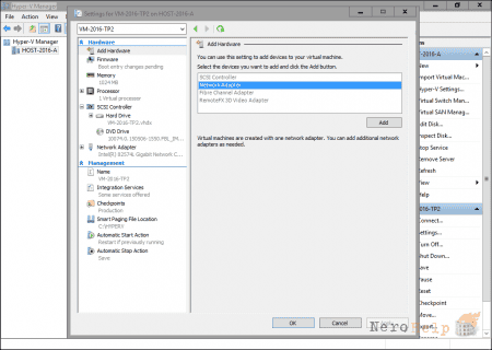 ����� ������� Windows Server 2016