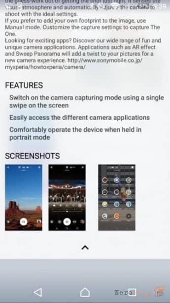 ����� ���������� ���������� ������ ��� ���������� Sony Z5-�����
