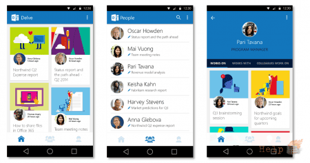 ��� �������� Office Delve