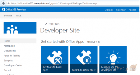 ���������� ������� � SharePoint Online � ��������