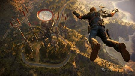 Just Cause 3 - ���������� Sky Fortress �������� � �����, ������������ ����� ...