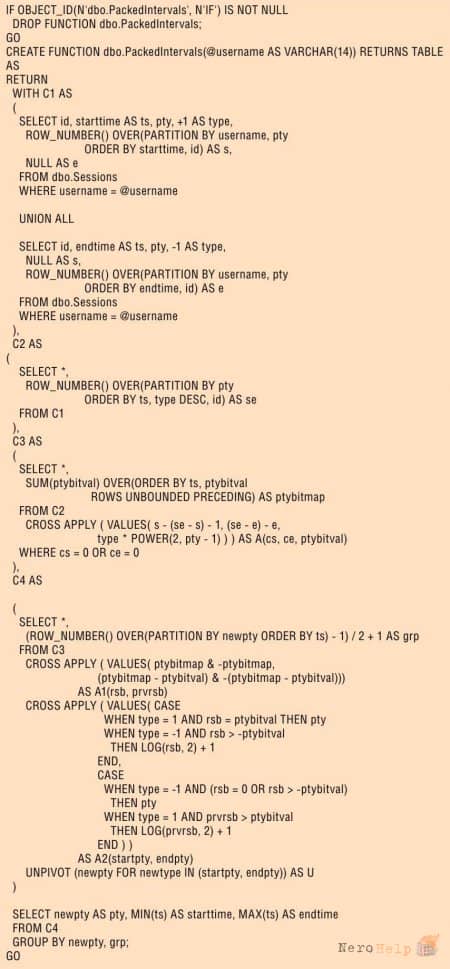 SQL Server: ����������� ��������� � ������������. ��� 4 � ����������� ������� � �������������� APPLY