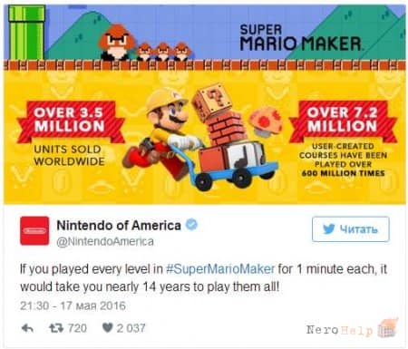 Super Mario Maker - Nintendo �������� � �������� ����  Facebook