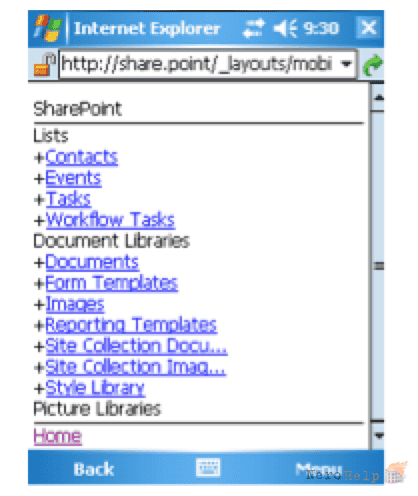 Функции мобильности SharePoint 2016 Функции мобильности SharePoint 2016