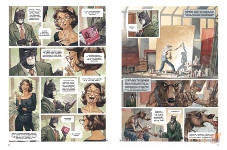�������. ����� 2: ������� ����. �� ��������� / Blacksad: Âme Rouge. L�Enfer, le silence