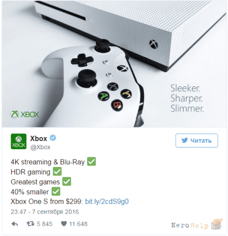 ������������� Microsoft �������������� "��������" PS4 Pro � PS4 Slim