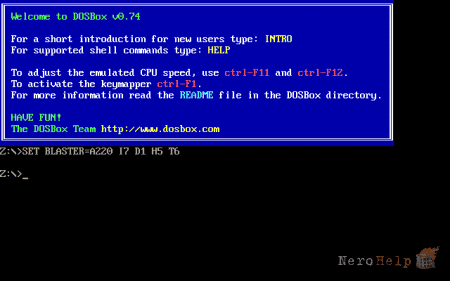 MS-DOS: ������ �� ��� ��