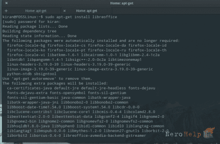LibreOffice: ��� ������ ��������