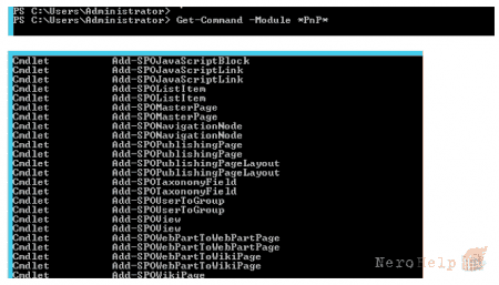 ������� PowerShell � ������� Patterns and Practices ��� Office 365