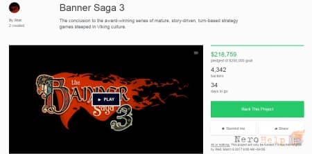 The Banner Saga 3 - ���� ������� ����������� ����� �� Kickstarter