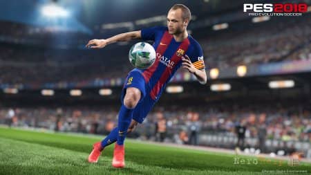 PES 2018 - ��������� ����� ����� ����� ����������� ����������; ������������ ������ ��������� � �����