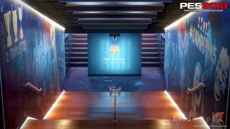 PES 2018 - ��������� ����� ����� ����� ����������� ����������; ������������ ������ ��������� � �����