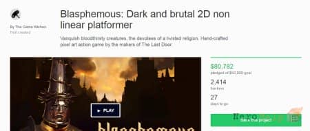 Blasphemous - ���������� Kickstarter-�������� ������ � �������� 2D-������ Dark Souls