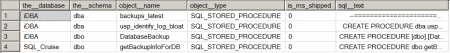 SQL Server: ����� �� �������� sql_modules. �����������