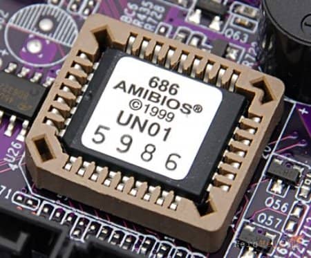 ������� ������ ����� AMI BIOS