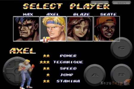 ����-����� iOS-������ Streets of Rage 2