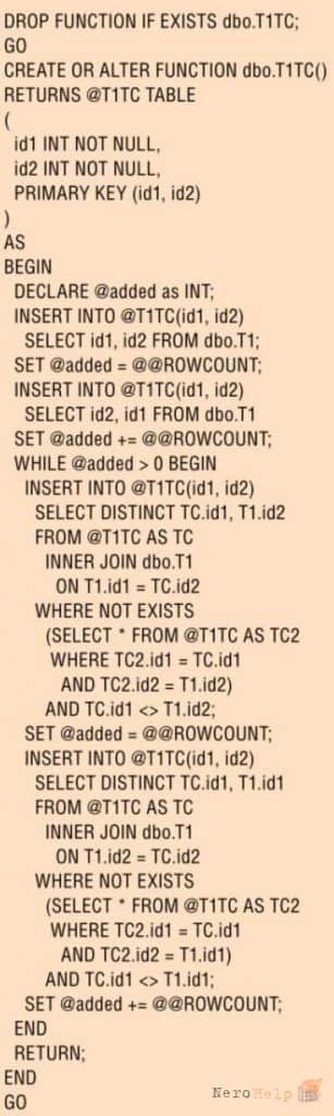 ������������� ��������� ��������� � T-SQL. ����� II
