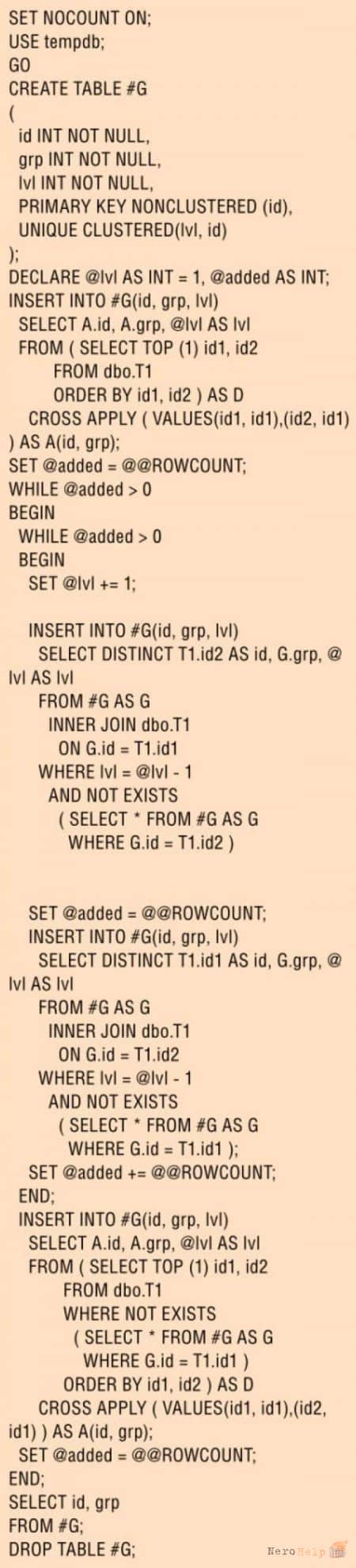 ������������� ��������� ��������� � T-SQL. ����� II