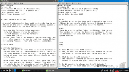 ����� Linux-������������ 4MLinux 21.0