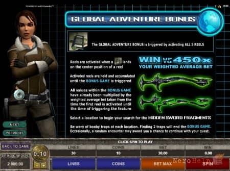 Tomb Raider 2 - ����� ����������� ���� ����� �� Microgaming