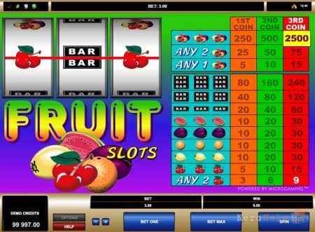 Fruit Slots - ��������� ������ | ����� 777