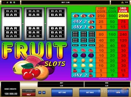 Fruit Slots - ��������� ������ | ����� 777