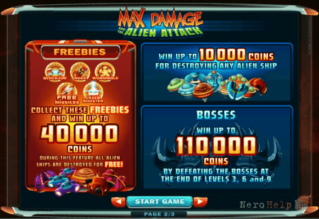 Max Damage and the Alien Attack - ����������� ������ | ������