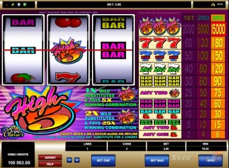 High 5 - �������������� �������� | GMSlots
