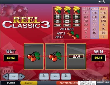 3 Reel Classic - ��������� �������� | ������