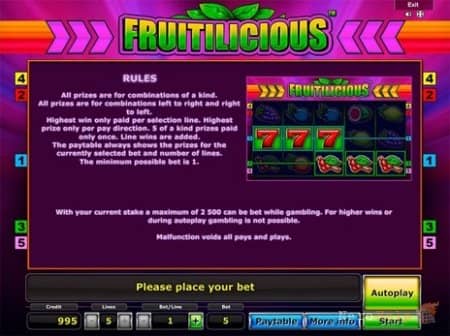 Fruitilicious - ��������� ������