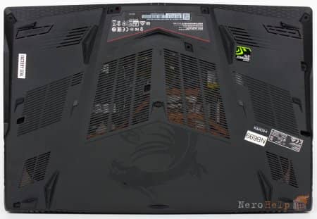 ����� �������� �������� MSI GE63VR 7RF Raider